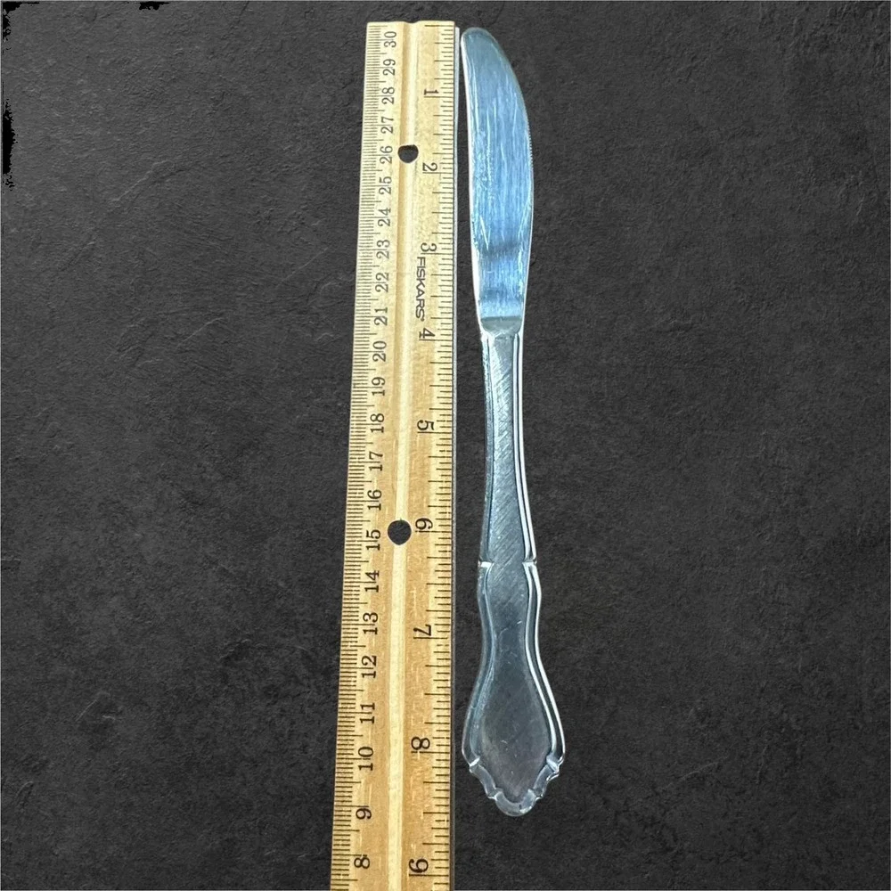 Rogers Co Dinner Knife 8.5in Silver Stainless Steel Glendale‎ Pattern